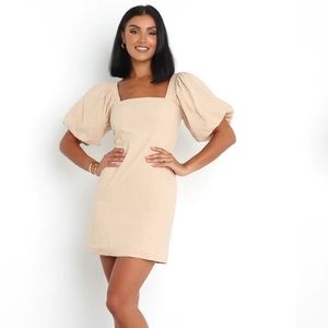 Petal + Pup Tuscany Dress Beige Sndys